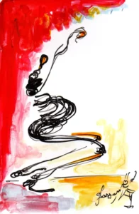 Red carpet 2 - Hofesh Shechter - Ballet de l'Opéra national de Paris 2025 - Corinne Glass