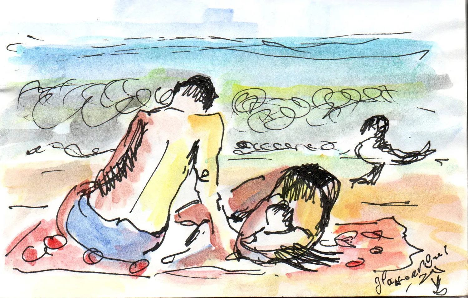 Chroniques de plage 3 Anglet 2025 - Corinne Glass