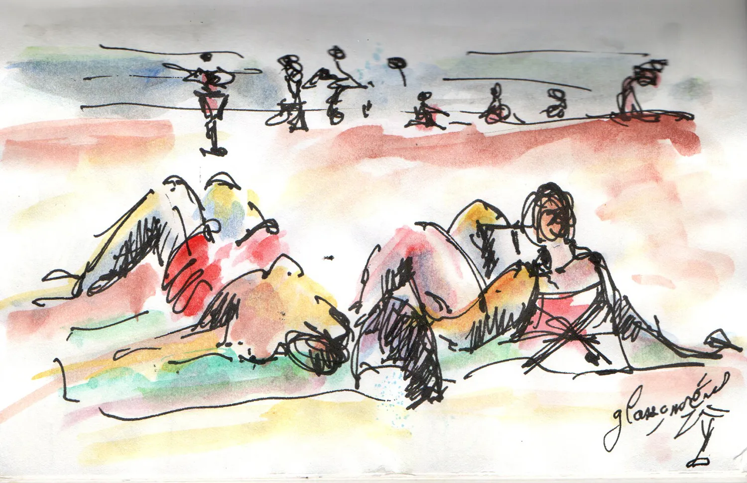 Chroniques de plage 4 Anglet 2025 - Corinne Glass