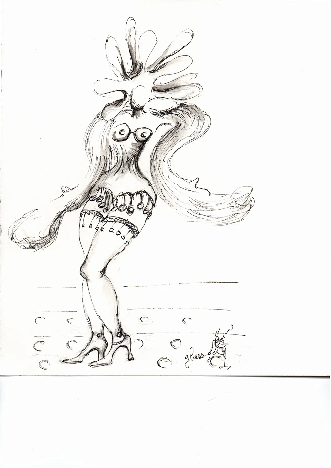 Souvenirs de la cage aux folles 2025- Corinne Glass