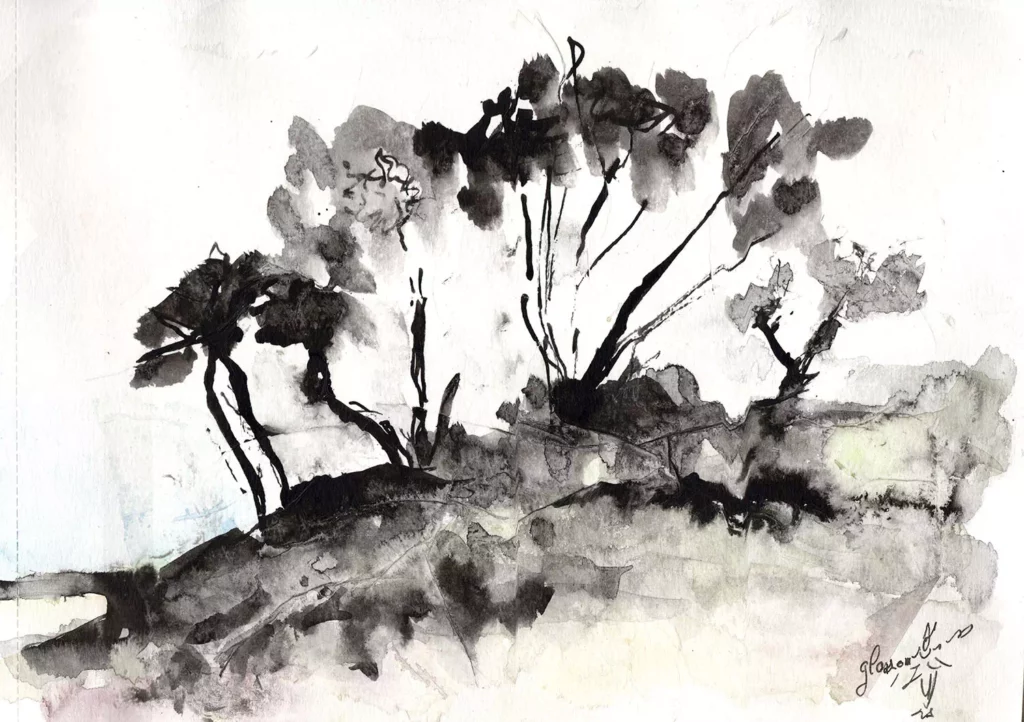 Arbres - Corinne Glass