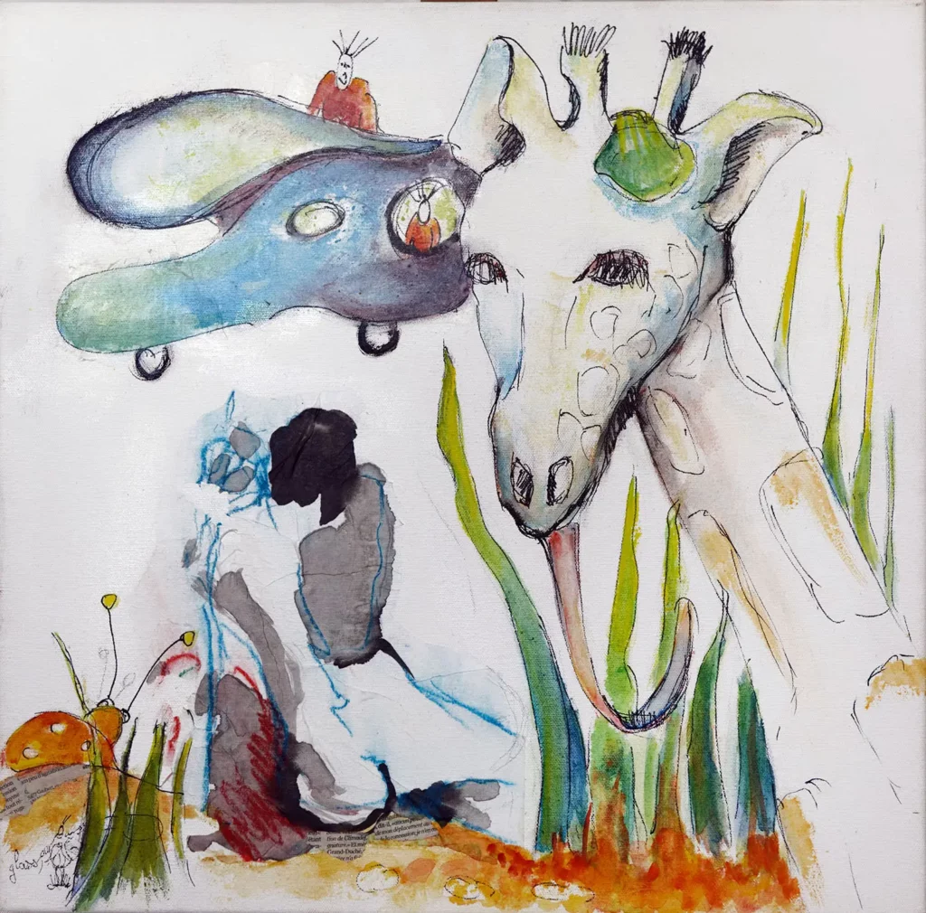 Hélicoptère - Corinne Glass