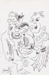 Le couple - Corinne Glass