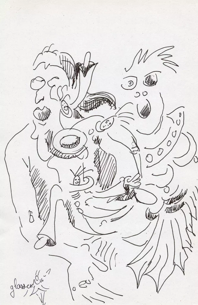 Le couple - Corinne Glass
