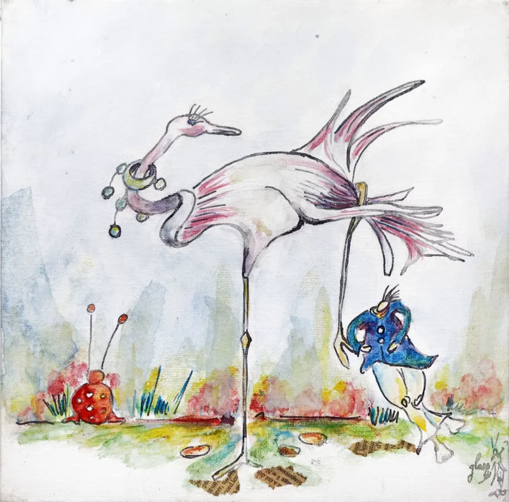 Pousse pousse - Corinne Glass